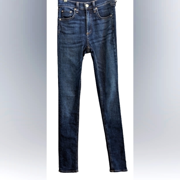 NWOT Rag & Bone high rise no left back pocket as designed in Eddy color - Picture 1 of 16